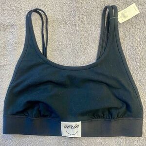 NWT Aerie Find Happy Everywhere Bra - Black - S